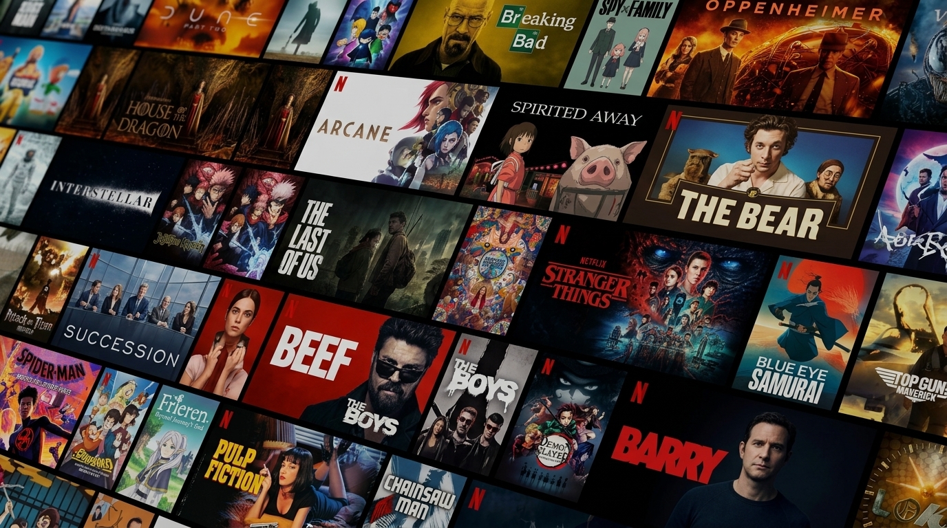 CineTrack Poster Wall